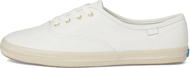 Keds Champion Seasonal Women's Shoes Snow White Leather : 9.5 B - Medium, Synthetic - Image 6