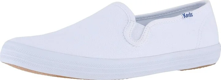 Keds Champion Slip On Women's Slip on Shoes White Canvas : 5 B - Medium - Image 2