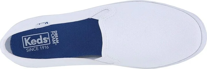 Keds Champion Slip On Women's Slip on Shoes White Canvas : 5 B - Medium - Image 3