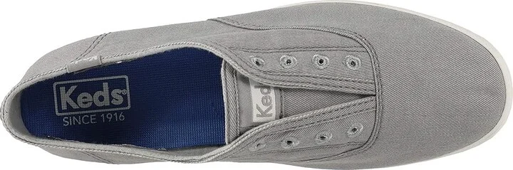 Keds Chillax Slip On Women's Slip on Shoes Drizzle Grey : 6 B - Medium, Textile - Image 3