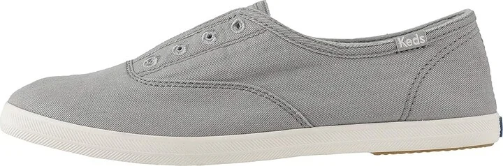 Keds Chillax Slip On Women's Slip on Shoes Drizzle Grey : 6 B - Medium, Textile - Image 7