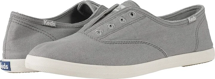 Keds Chillax Slip On Women's Slip on Shoes Drizzle Grey : 6 B - Medium, Textile