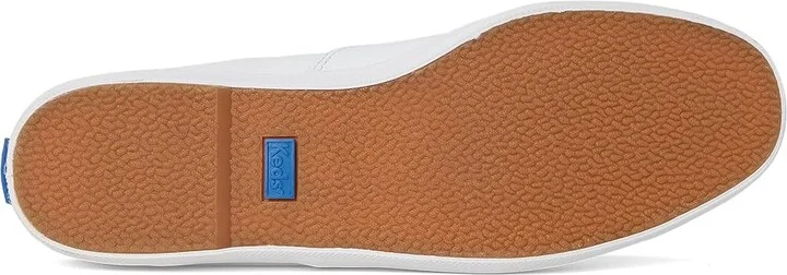 Keds Chillax Slip On Women's Slip on Shoes White Leather : 5 B - Medium, Textile - Image 3