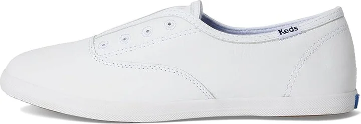 Keds Chillax Slip On Women's Slip on Shoes White Leather : 5 B - Medium, Textile - Image 6