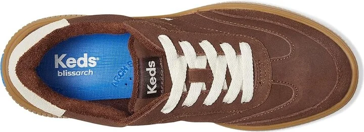 Keds Contest Lace Up Women's Shoes Chocolate Suede : 11 B - Medium, Leather/Suede - Image 2