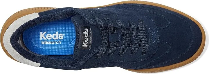 Keds Contest Lace Up Women's Shoes Navy/Grey Suede : 11 B - Medium, Leather/Suede - Image 2