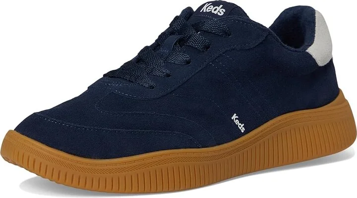 Keds Contest Lace Up Women's Shoes Navy/Grey Suede : 11 B - Medium, Leather/Suede - Image 5