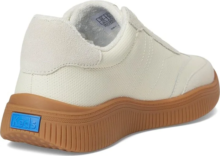 Keds Contest Lace Up Women's Shoes Oatmeal/Taupe Perf Leather/Suede : 8.5 B - Medium - Image 4