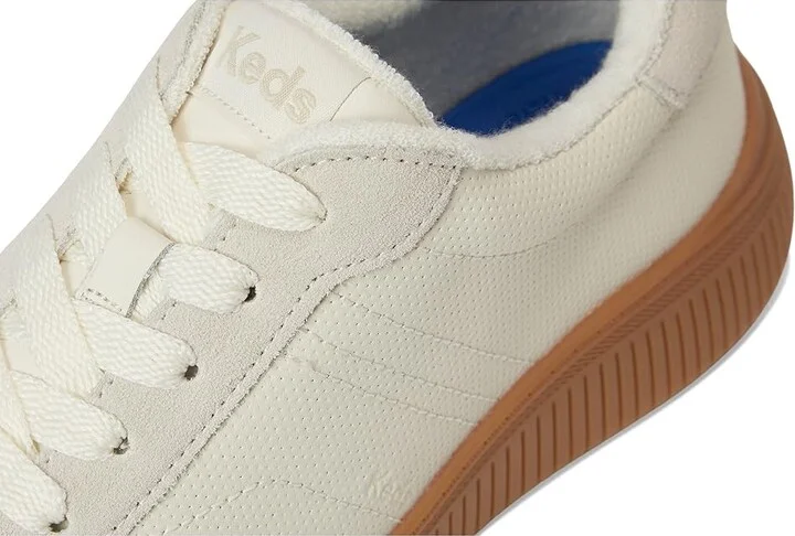 Keds Contest Lace Up Women's Shoes Oatmeal/Taupe Perf Leather/Suede : 8.5 B - Medium - Image 7