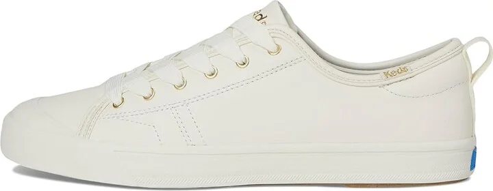 Keds Cruise Slip On Women's Shoes Egret/Gold Leather : 7.5 B - Medium, Canvas - Image 6