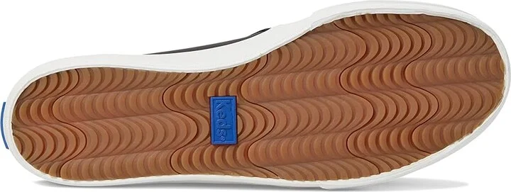 Keds Double Decker Slip On Women's Shoes Black : 6 B - Medium, Leather - Image 3