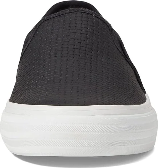 Keds Double Decker Slip On Women's Shoes Black : 6 B - Medium, Leather - Image 5