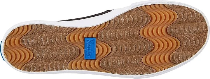Keds Double Decker Slip On Women's Shoes Black : 9.5 B - Medium, Canvas - Image 4
