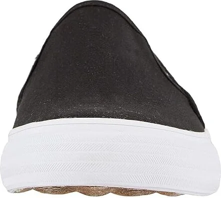 Keds Double Decker Slip On Women's Shoes Black : 9.5 B - Medium, Canvas - Image 6