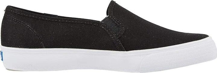 Keds Double Decker Slip On Women's Shoes Black : 9.5 B - Medium, Canvas - Image 8
