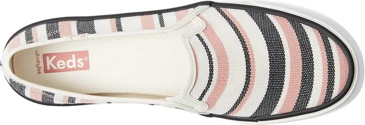 Keds Double Decker Slip On Women's Shoes Black/Multi : 5.5 B - Medium, Textile - Image 2