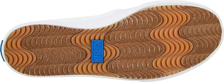 Keds Double Decker Slip On Women's Shoes White : 5 B - Medium, Canvas - Image 4