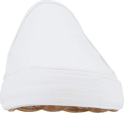 Keds Double Decker Slip On Women's Shoes White : 5 B - Medium, Canvas - Image 6
