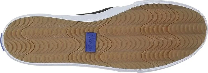 Keds Double Decker Slip On Women's Slip on Shoes Black : 5 B - Medium, Leather - Image 4