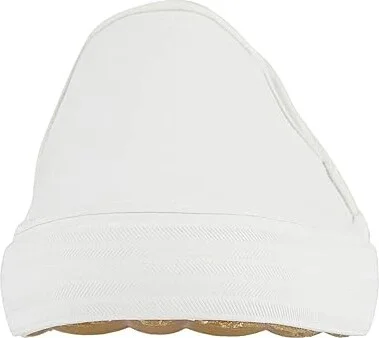 Keds Double Decker Slip On Women's Slip on Shoes White : 5 B - Medium, Leather - Image 6