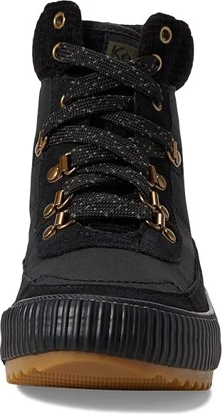 Keds Fielder Boot Suede Mix Women's Hiking Boots Black : 8.5 B - Medium, Textile/Leather - Image 2