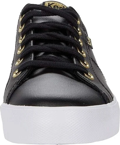 Keds Jump Kick Duo Lace Up Women's Shoes Black/Gold : 5 B - Medium, Leather - Image 5