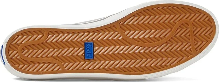 Keds Jump Kick Duo Lace Up Women's Shoes Grey Perf Suede : 7 B - Medium, Leather - Image 3