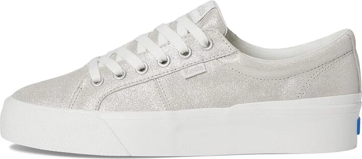 Keds Jump Kick Duo Lace Up Women's Shoes Peony Glitter Suede : 10 B - Medium, Synthetic/Leather - Image 6
