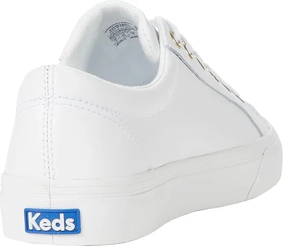 Keds Jump Kick Lace-Up Women's Shoes White/Gold : 5 B - Medium - Image 4