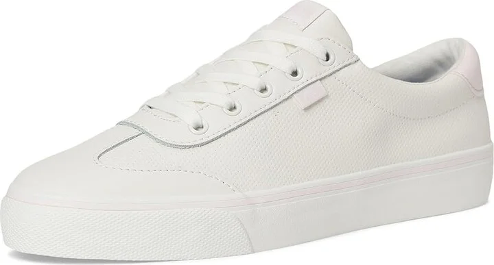 Keds Jump Kick T-Toe Women's Shoes Snow White/Light Pink Perf Leather : 10 B - Medium, Leather/Rubber - Image 5