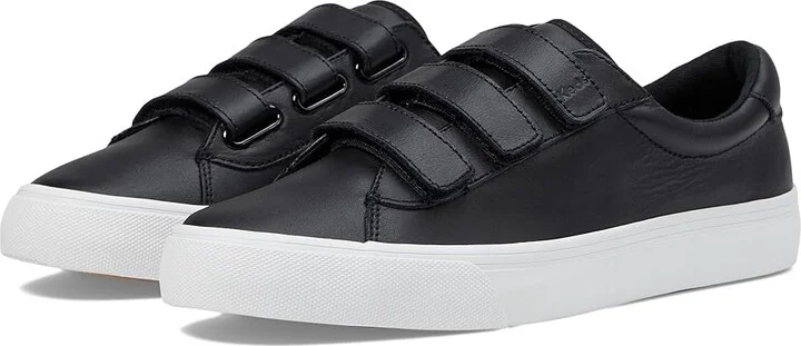 Keds Jump Kick V Women's Shoes Black/White Leather : 6 B - Medium