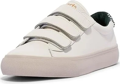 Keds Jump Kick V Women's Shoes Egret/Dark Green Leather : 7.5 B - Medium - Image 5