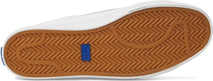 Keds Jump Kick V Women's Shoes White Leather : 11 B - Medium - Image 3