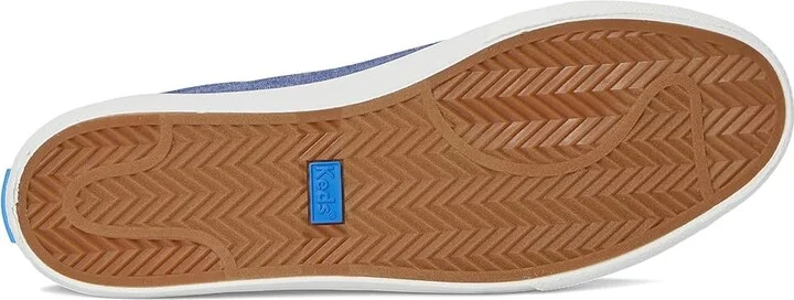 Keds Jump Kick Women's Shoes Navy Chambray : 5 B - Medium, Textile - Image 3
