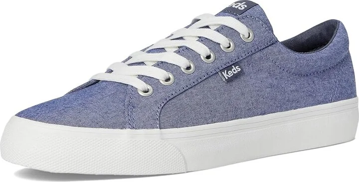 Keds Jump Kick Women's Shoes Navy Chambray : 5 B - Medium, Textile - Image 5