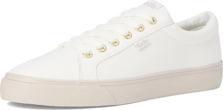Keds Jump Kick Women's Shoes Snow White Canvas : 8.5 B - Medium, Textile - Image 5