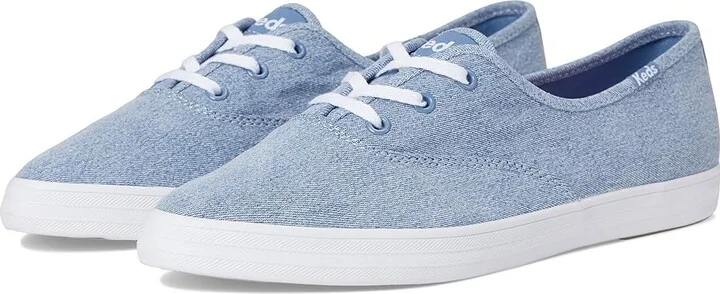 Keds Keds Champion Point Low Women's Shoes Denim : 6.5 B - Medium, Canvas/Rubber