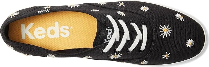 Keds Keds Champion Seasonal Women's Shoes Black Daisy Canvas : 5.5 B - Medium - Image 2