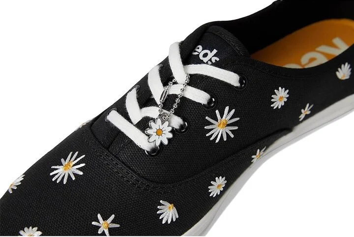 Keds Keds Champion Seasonal Women's Shoes Black Daisy Canvas : 5.5 B - Medium - Image 7