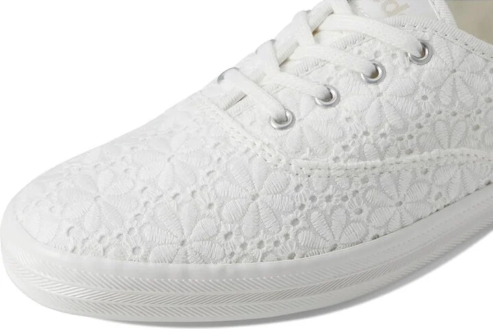 Keds Keds Champion Seasonal Women's Shoes Snow White Eyelet : 6 B - Medium, Canvas - Image 7