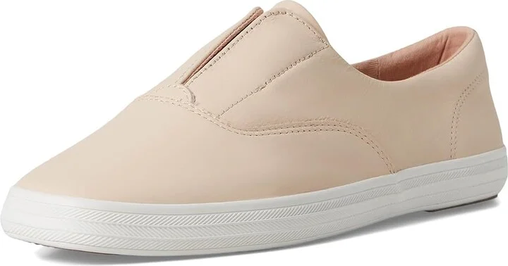 Keds Keds Champion Square Toe Slip-On Women's Shoes Peony Soft Leather : 8.5 B - Medium, Canvas/Rubber - Image 5