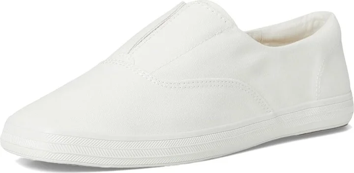 Keds Keds Champion Square Toe Slip-On Women's Shoes Snow White Canvas : 9.5 B - Medium, Canvas/Rubber - Image 5