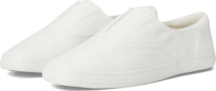 Keds Keds Champion Square Toe Slip-On Women's Shoes Snow White Canvas : 9.5 B - Medium, Canvas/Rubber