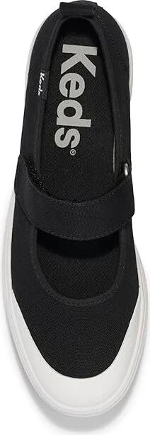 Keds Keds Mary Jane Women's Shoes Black Canvas : 6 B - Medium - Image 2