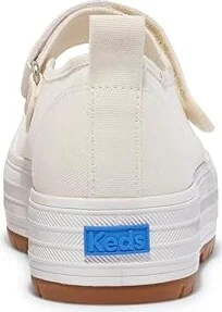 Keds Keds Mary Jane Women's Shoes White Canvas : 7.5 B - Medium - Image 4