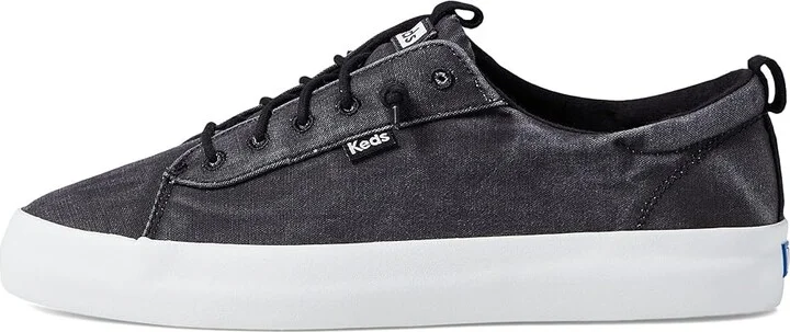 Keds Kickback Canvas Slip On Women's Shoes Black : 5 B - Medium, Canvas/Cotton - Image 6