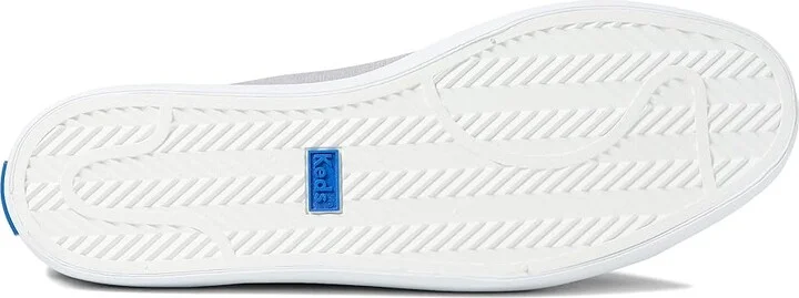 Keds Kickback Canvas Slip On Women's Shoes Grey : 5 B - Medium, Canvas/Cotton - Image 3