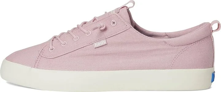 Keds Kickback Canvas Slip On Women's Shoes Mauve Washed Twill : 7 B - Medium, Canvas/Cotton - Image 6