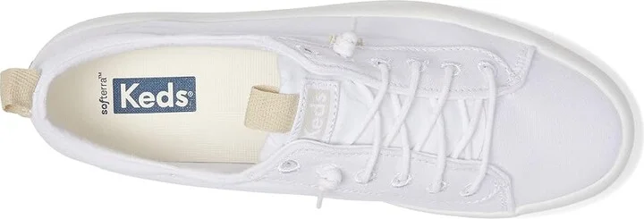 Keds Kickback Canvas Slip On Women's Shoes White : 5 B - Medium, Canvas/Cotton - Image 2