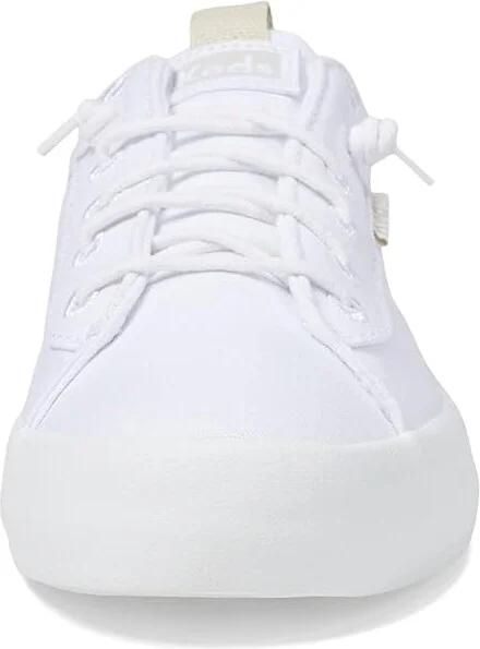 Keds Kickback Canvas Slip On Women's Shoes White : 5 B - Medium, Canvas/Cotton - Image 5